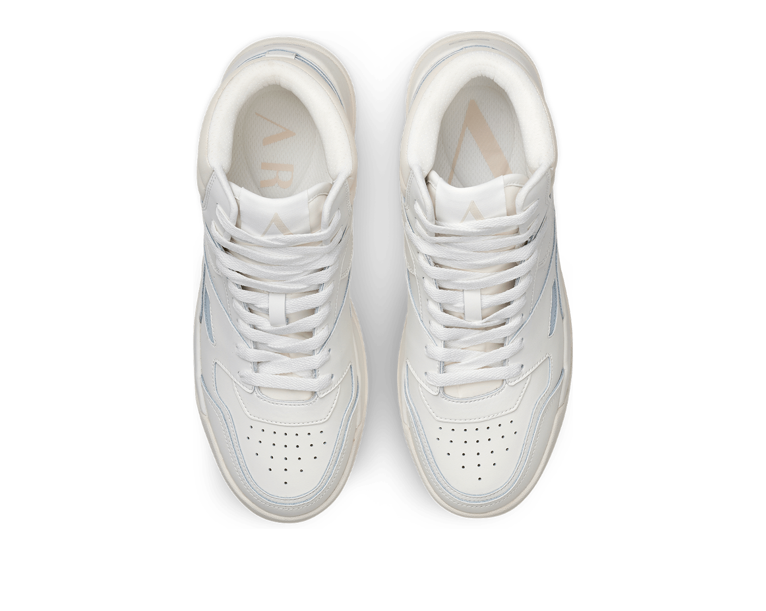 ARKK Collection Dinasty Hightop Leather Nylon ERA-01 | Bright White Tofu | Women Dinasty Hightop